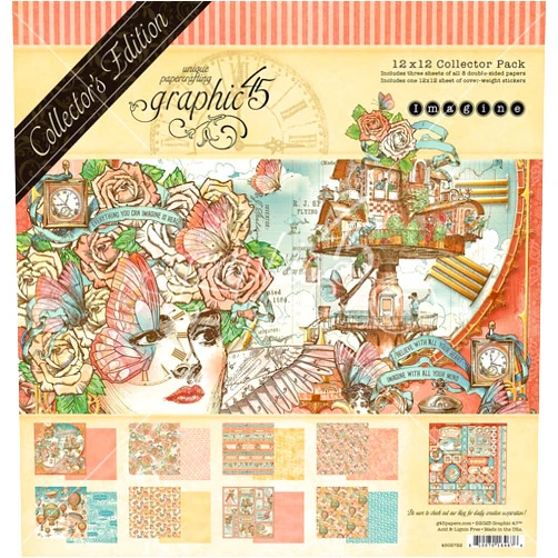 Graphic 45 12x12 Collector's Edition- Imagine