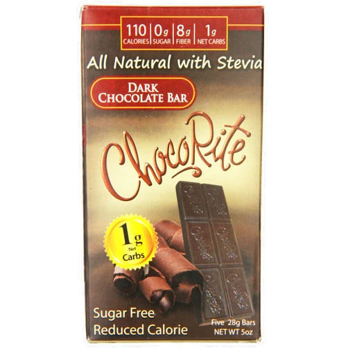 ChocoRite Dark Chocolate Bars, 5 Ounce