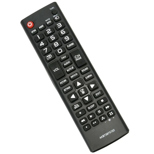 AIDITIYMI AKB73975722 TV Remote Control Replacement fit for LG LED HDTV 22LB4510 22LH4530 24LF4520 29LB4510 28LF4520 28LF4520WU 28LF4520-WU 24LB4510-PU 24LB451B 24LB451B-PU 24LF4520-WU 24LF452B 24LH4530-PU