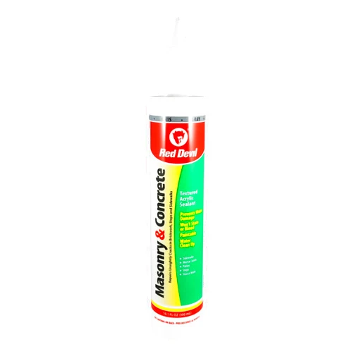 Red Devil 0646 Masonry and Concrete Acrylic Sealant, Pack of 1, Gray