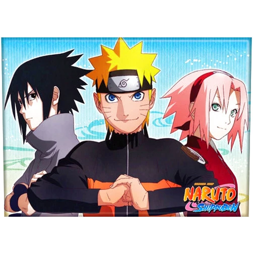 Ata-Boy Naruto Sasuke Sakura 2.5 X 3.5 Inch Magnet for Lockers and Refrigerators