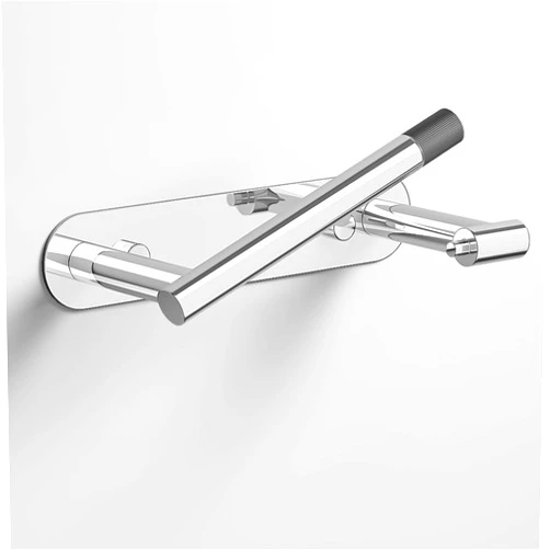 Sankecao Toilet Paper Holder - Adhesive Toilet Paper Holder or Screw Wall Mounted Swivel Snap Lock Design Fits Anywhere Stainless Steel Bathroom Tissue Roll Holder Chrome
