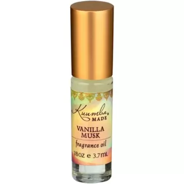 KUUMBA MADE Vanilla Musk Fragrance Oil, 0.125 FZ