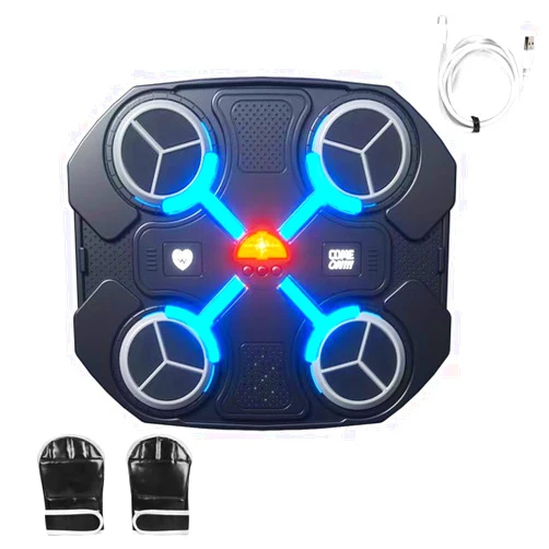 AiliveSun Smart Music Boxing Machine Punching for Kids, Wall Mounted Music Punching Machine, Boxing Music Trainer for Home Boxing Gym，Boxing Trainer Workout Equipment