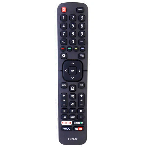 Beyution Replacement Remote EN2A27 fit for Hisense Smart LED TV 32H5C 40H5C 43CU6100 43H5C 43H6C 43H7C 43H7C2 50CU6000 50H5C 50H6B 50H6C 50H7C 50H7GB 50H7GB1