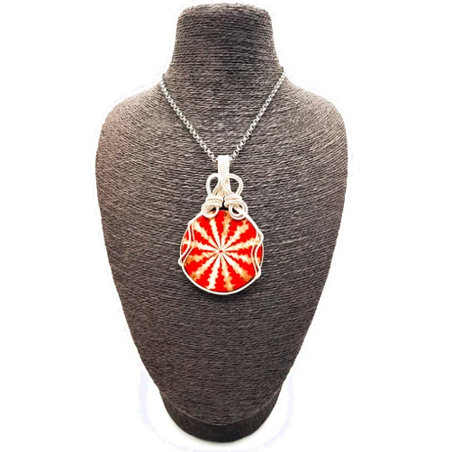 ERAY Collection Painted Shell Pendant (2)