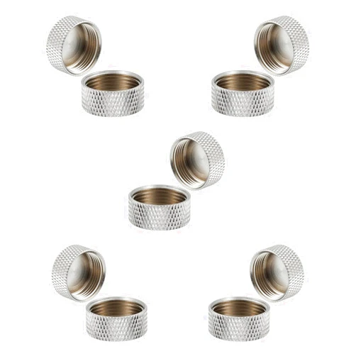 POBADY 10 PCS UHF Female Dust Cap Waterproof Dust Cap Protection Cover Protector for N Female Connector UHF Female SO239 Connector