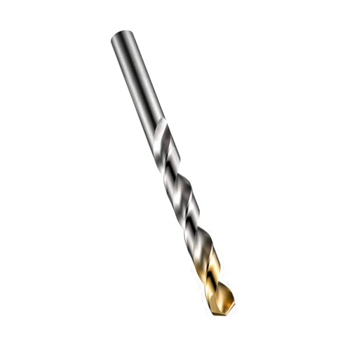 Dormer A002 HSS High Speed Steel Jobber Drill Bit with 118 Degree Tin Tipped Split Point, Pack of 5pcs