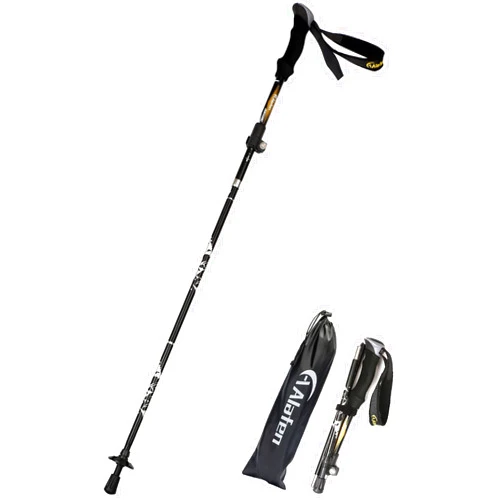 A ALAFEN Aluminum Collapsible Ultralight Travel Trekking Hiking Pole for Men and Women
