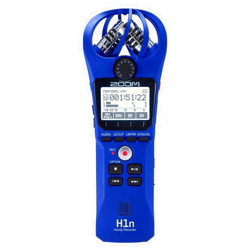 Zoom Handy Recorder, Blue (H1n)