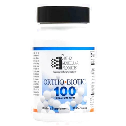 Ortho Molecular Products Ortho Molecular - Ortho Biotic 100 Billion CFU - 30 Capsules