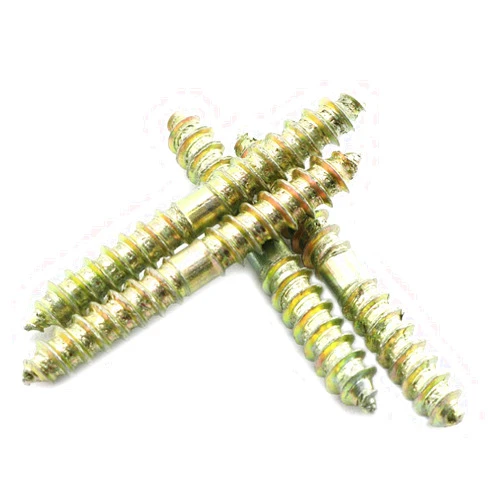 Pro Bamboo Kitchen M5x40 Stud 24PCS M5x40mm Wood to Wood Zinc Plated Steel Double Ended Dowel Screws