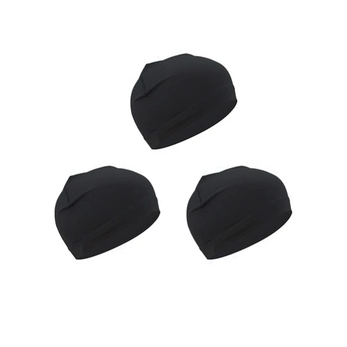 JHYWELL Sweat Wicking Skull Beanie Hat Helmet Liner Running Cap Cycling Cooling Caps Skullcap Fits Under Motorcycle Helmets for Men