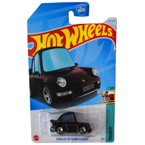 Hot Wheels Porsche 911 Turbo 3.6, Tooned 2/5 [Black] 199/250