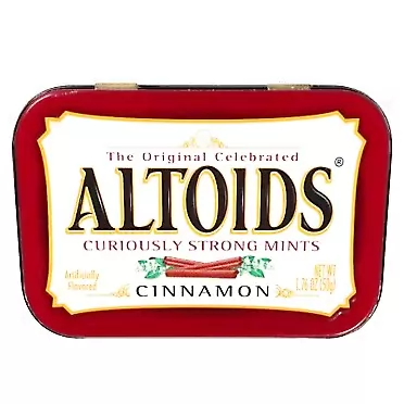 Altoids Mints, Cinnamon, 1.76 oz (Pack of 4)