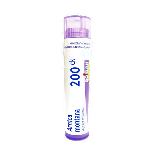 Boiron Arnica montana 200CK Homeopathic Medicine for Pain Relief, White, 80 Count