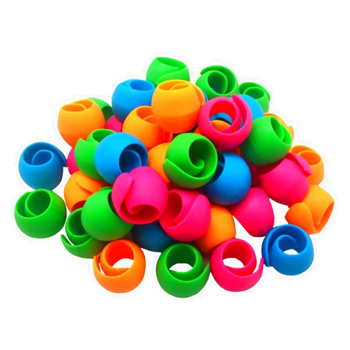 YEQIN 48 Pieces Thread Spool Huggers/Thread Spool Savers -Prevent Thread Tails from Unwinding - No Loose Ends for Sewing and Embroidery Machine Thread Spools