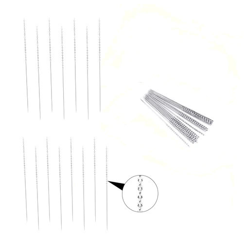 HI SUGGI Repair Snag Nab it Tool, 15 Pcs Sewing Tool Stitch Fix Needle for Knitted Woven Cloth Garments Drapes (2.36 x 0.03 Inches)