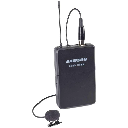 Samson Go MicSamson Mobile Beltpack Transmitter with LM8 Lavalier Mic