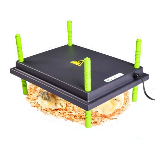 Tetuga Chick Brooder Heating Plate - 12 x 16 Inch Chicken Brooder Heater Plate for Chicks with Adjustable Height & Angle - 30W Safer Than Brooder Lamp Warms Up to 40 Chicks