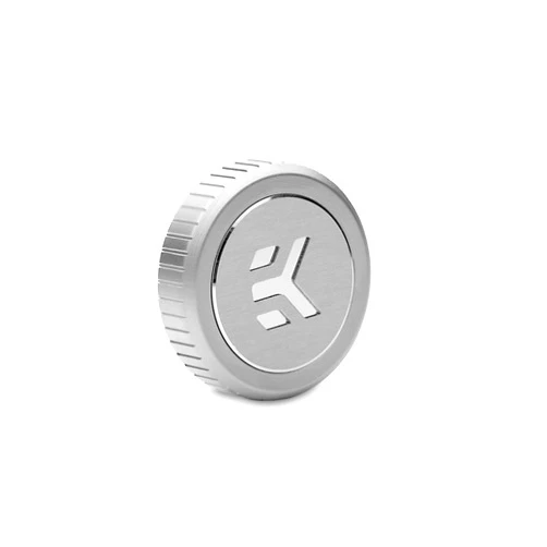 EK EKWB Quantum Torque Plug Fitting w/Badge, Satin Titanium