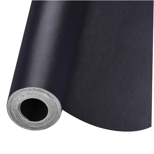 Soyuna Leather Repair Patch Tape, Self Adhesive Leather Repair kit for Furniture, Leather Patches for Couch,Car Seat,Motorcycle seat,Loveseat (Black-Fine Grain, 17X79 Inch)