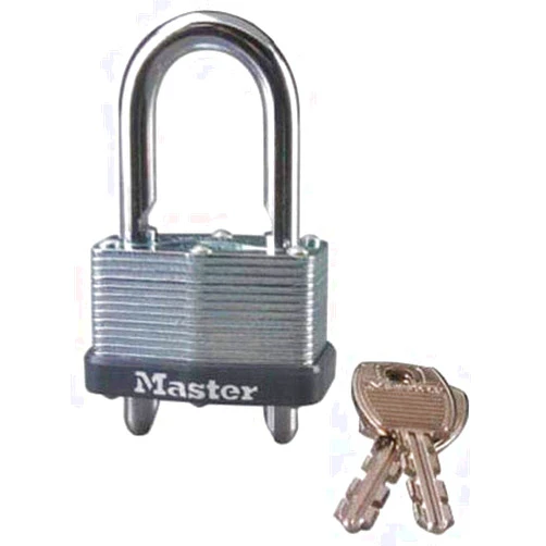 Master Lock 510D Lock with Adjustable Shackle, 1-3/4-inch , Silver
