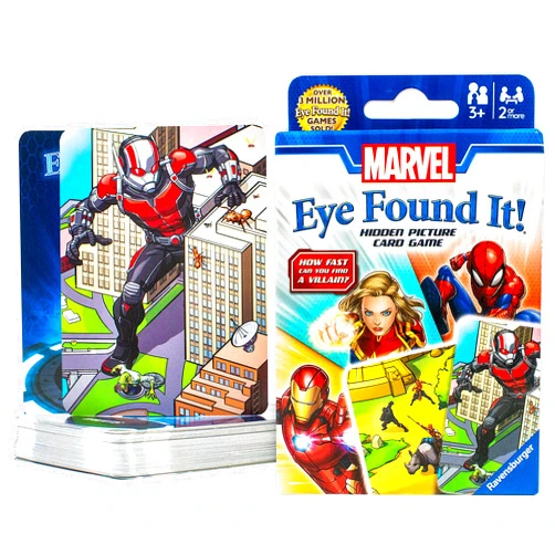 Ravensburger Marvel Eye Found It Card Game - Engaging Board Game for Children and Adults | Enhances Skill Development | Fun Family Entertainment | Over 3 Million Sold Worldwide