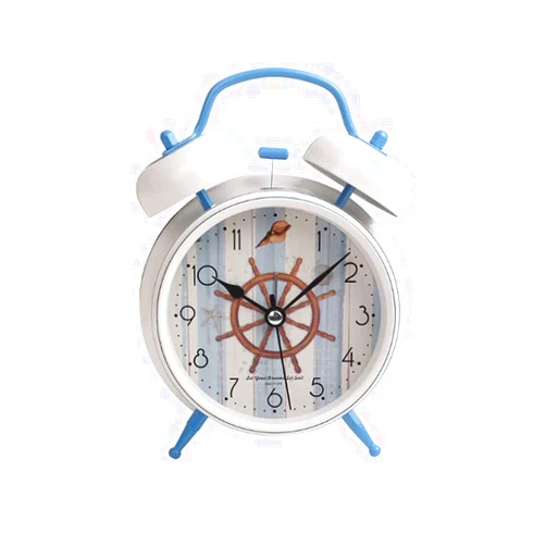 Erik Xian Loud Alarm Clock for Deep Sleepers Retro Twin Bell Alarm Clock with Backlight and Snooze Function for Bedroom Decor