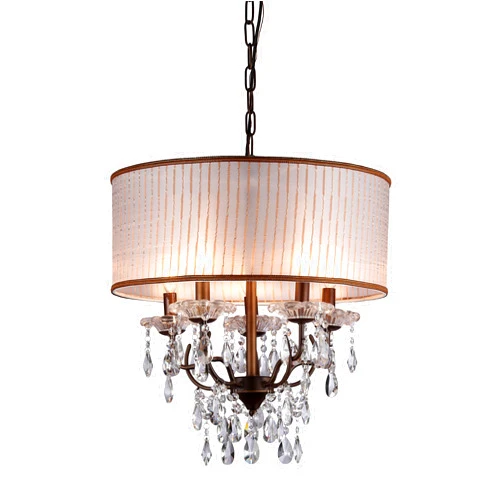 Whse of Tiffany RL8072 Scott Antique Bronze Chandelier