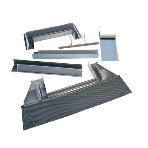 VELUX ECW 2246 0000C Skylight Flashing, 2222/2230/2234/2246 High-Profile Tile Roof Flashing w/Adhesive Underlayment for Curb Mount Skylights