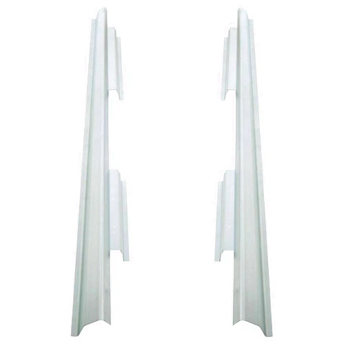 YUOQDKE 2pcs Repair Rocker Panel Patch Set Left Driver and Right Passenger Outer Side Steel Coated 4 Door F90BCR4ORPDPS MCHP0626140LR BCR6120P