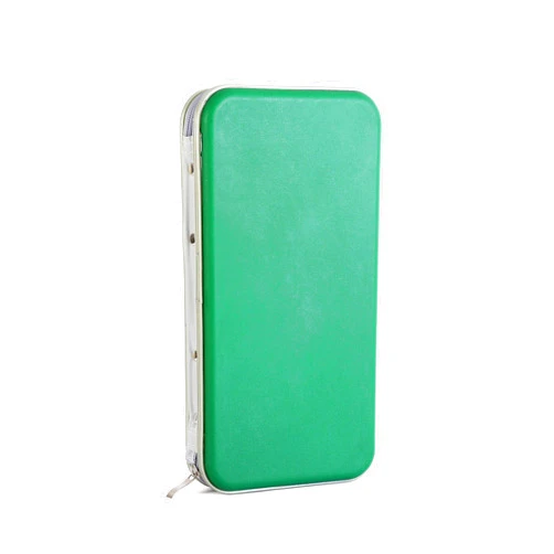 Home Wing Hard Plastic CD/DVD Wallet, Portable Storage Binder 72-Capacity, Green