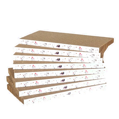 Catinarla 8 Packs in 1 Cat Scratch Pad, Cat Scratcher Cardboard,Reversible,Durable Recyclable Cardboard, Premium Scratch, Suitable for Cats to Rest, Grind Claws and Play