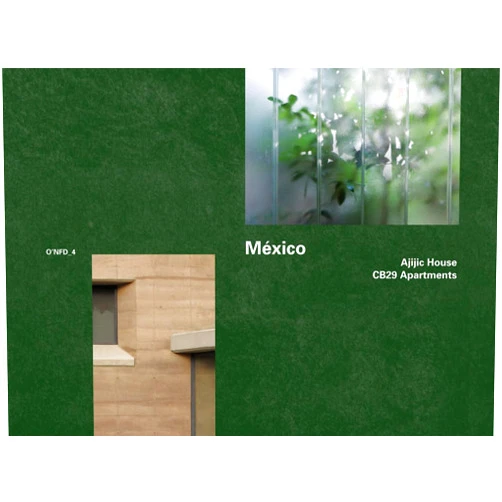 By Tatiana Bilbao (Author), Wilfried Wang (Editor), Fernanda Canales (Contributor) & 0 more Mexico: Ajijic House, 2009–2011 by Tatiana Bilbao; CB29 Apartments 2005–2007 by Derek Dellekamp: O'NFD Vol. 4 (O'Neil Ford Duograph, 4)