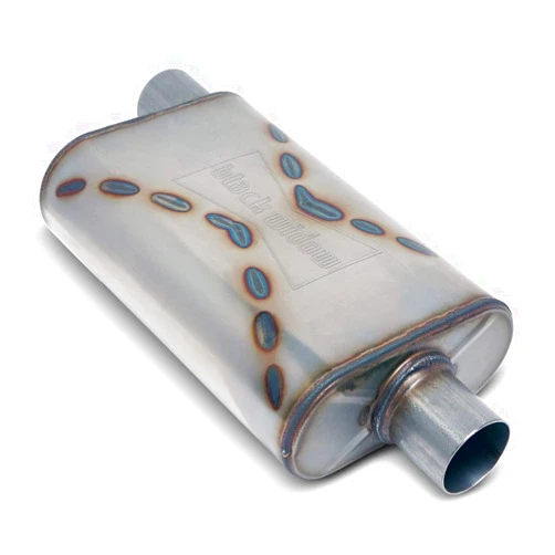 BLACK WIDOW TUNED PERFORMANCE EXHAUST Black Widow BW001-P Exhaust Muffler