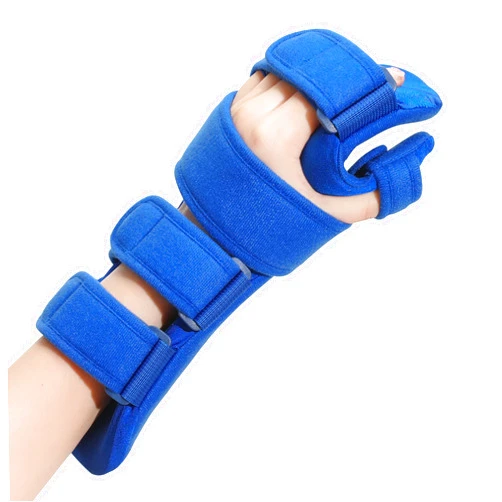 Fanwer Resting Hand Splint, Stroke Hand Therapy Equipment, Hand Brace with Finger Support for Stroke Recovery Patients, Carpal Tunnel Syndrome, Arthritis, Tendinitis, Metacarpal Breaks