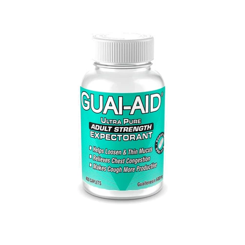 GUAI-AID WALKINGLY 400 GUAI-AID® 600mg Guaifenesin Caplets “for All-Day Mucus Relief”