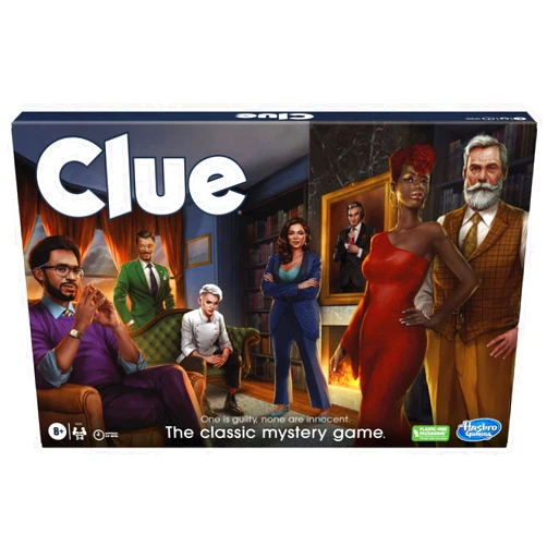 Hasbro Gaming Clue Board Game for Kids Ages 8 and Up, Reimagined Clue Game for 2-6 Players, Mystery Games, Detective Games, Family Games for Kids and Adults