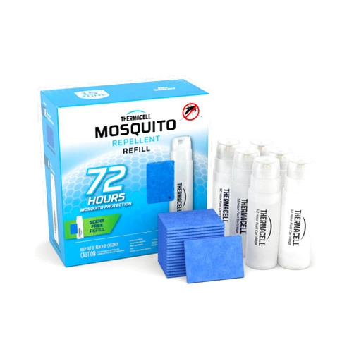 Thermacell Mosquito Repellent Refills; Compatible with Any Fuel-Powered Thermacell Repeller; Highly Effective, Long Lasting, No Spray, No Scent, No Mess; 15 Foot Zone of Mosquito Protection