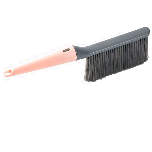 VhoMes Feather Duster,Cleaning Brush Soft Cleaning Brush - Soft Bristle Counter Duster for Keyboard, Home, Bed, Car, Soft Clothes, Sofa, Long Handle Bed Sheets Debris Cleaning Brush Scrub Brushes for Cleanin