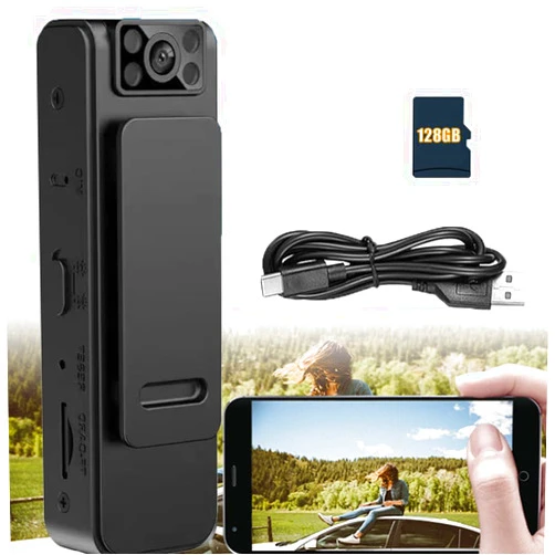 KUKUUU 2024 New HD 1080P Noise Reduction Camera, Suntrendz Camera, Outdoor Camera Wireless, Portable Video Recorder - HD 1080p Noise Reduction Camera (with 128GB Memory Card)