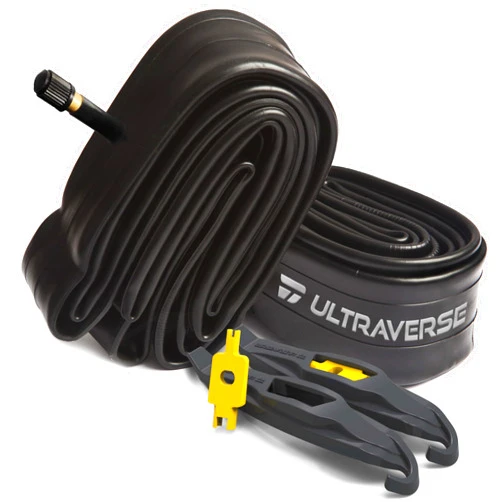 Ultraverse Bike Inner Tube for 26 X 1.75/1.95/2.10/2.125 inch Bicycle Tire with Schrader Valve – Rubber Tubes for Mountain and Trail, Cruisers, MTB, Gravel, Enduro, Downhill, City Bikes - 2 Pack