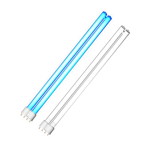 Coospider-repta 2 Pack 36 Watts UV Bulb Germicidal 2G111 Base UVC Replacement Light Bulb for HVAC Duct Air Purifier & Pond Clarifier