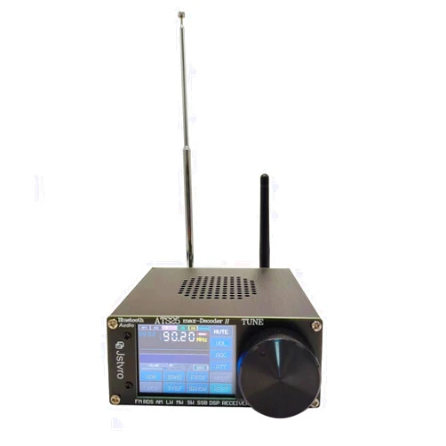 SZSEVSIOT SI4732 ATS-25 max-DECODER II Full Band Radio,Version 4.17 Adds CW, RTty Decoding Function, WiFi Function, BT Function,Four Audio Spectrum, LNA Function,HI-Z Function, Support FM LW AM SSB DIGI CW RDS