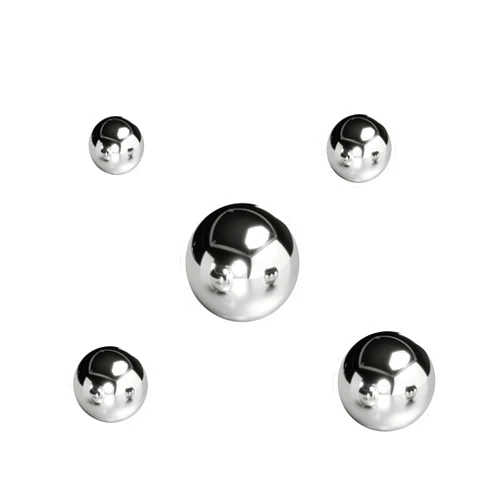 ZYsteelball 304 Stainless Steel Bearing Ball Precision Ball G100 (5pcs, 1 Inch)