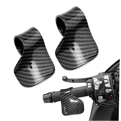Bestmoy Carbon Black Motorcycle Cruise Control Assist - Throttle Lock Handlebar Grip for Motorcycles, Electric Bikes, Scooters - Premium Bike Accessories for Easy Riding