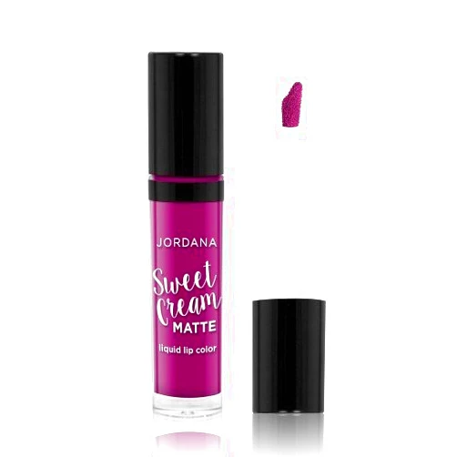 Jordana Cosmetics Jordana Sweet Cream Matte Liquid Lip Color 10 Sugared Plum by Jordana Cosmetics