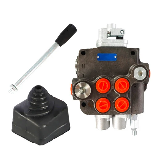 ALL-CARB Hydraulic Directional Control Valve for Tractor Loader w/Joystick, 2 Spool, 21GPM 3625PSI SAE Ports