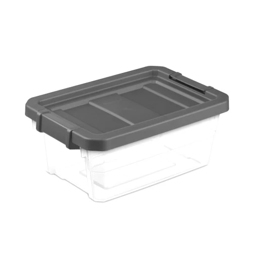 Sterilite Box Stacker Modular Clear 16QT 14723V06